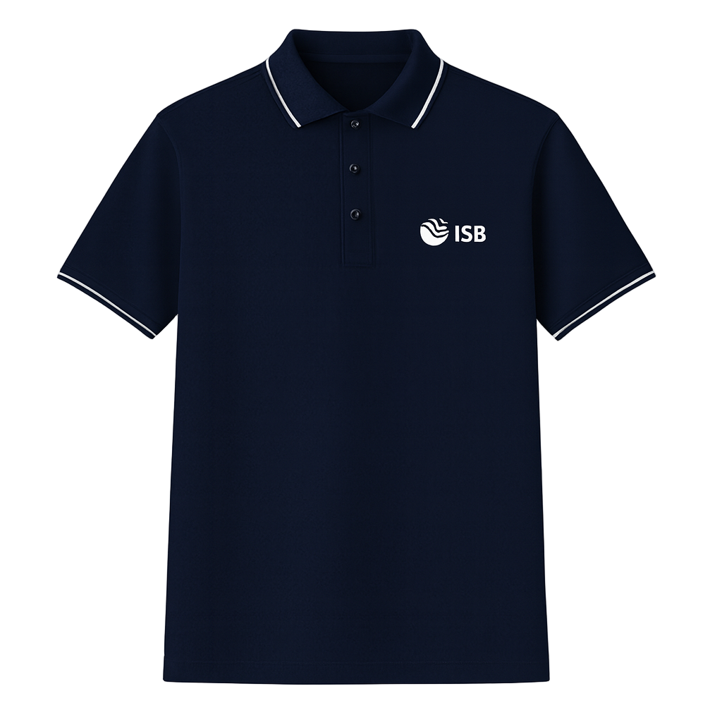 Navy Stripe Polo